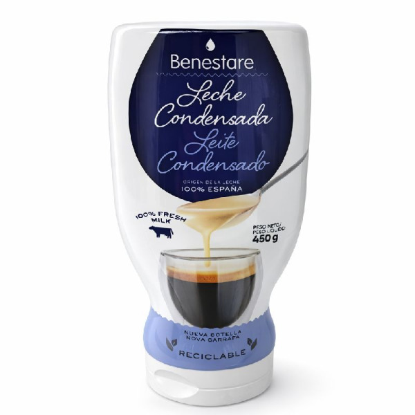 Benestare Leche Condensada — Молоко згущене | Іспанія | 450 г – фото товару | Сирна Карта