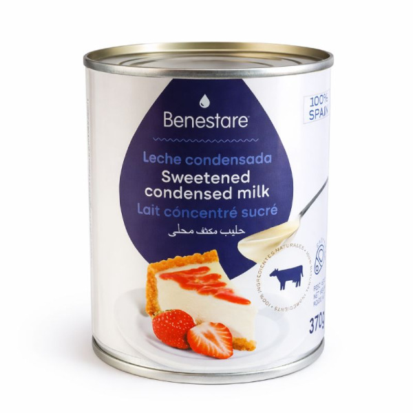 Benestare Sweetened Condensed Milk молоко сгущенное с сахаром 370 г Испания – фото товара | Сырная Карта
