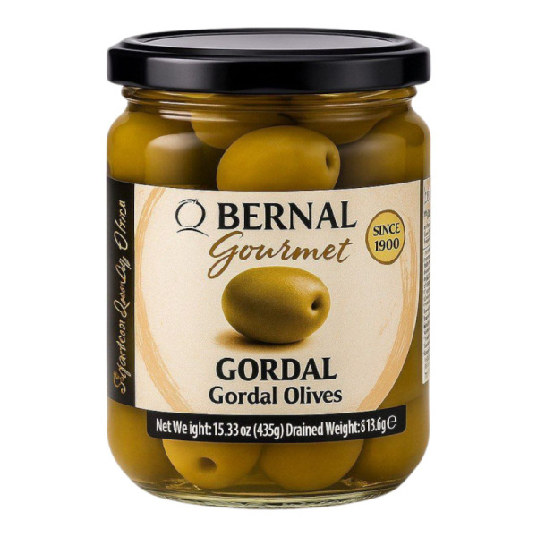 Купити Оливки Гордаль із кісточкою Gordal Bernal - зелені гіганти Іспанії!  Справжній gourmet-продукт з історією, смаком та текстурою, створений для HoReCa та поціновувачів делікатесів. — преміальні Оливки · Маслини від Cheese Map™ Україна
