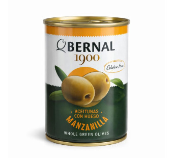 Bernal оливки Manzanilla с косточкой 150 г — фото | Сирна Карта