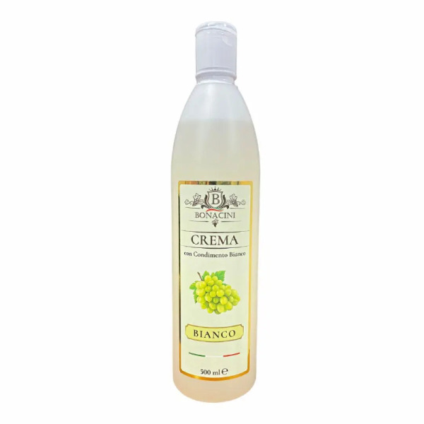 Купить Бальзамический крем Crema Bianco Bonacini Италия фасовка 500 ml — премиальные Бальзамические · Уксусы от Cheese Map™ Украина