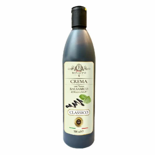 Купить Бальзамический крем Classico Bonacini Италия фасовка 500 ml — премиальные Бальзамические · Уксусы от Cheese Map™ Украина