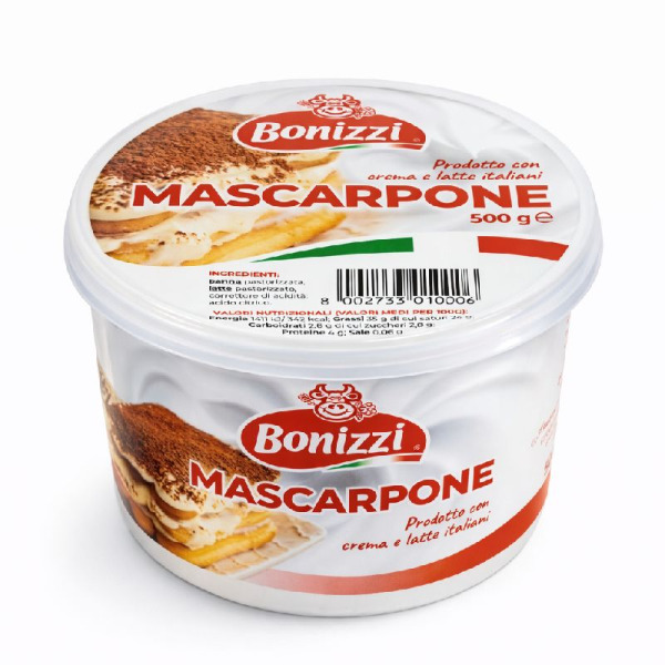 Bonizzi Mascarpone сыр сливочный 70% 500 г Италия – фото товара | Сырная Карта