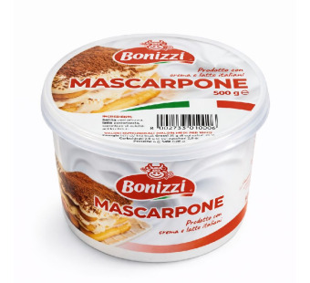 Bonizzi Mascarpone сир вершковий 70% 500 г Італія - фото | Сирна Карта