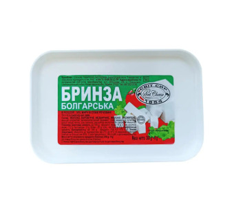 Бринза Болгарська "СвітСир" 30% фасування 0.3 kg - фото | Сирна Карта