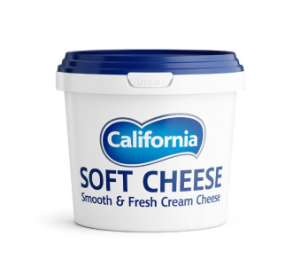 California Soft Cheese сыр сливочный 60% 1 кг Венгрия - фото | Сирна Карта