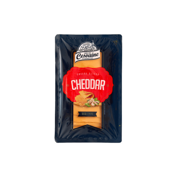 Купити Сир нарізний Червоний Чеддер Cheddar Cesvaine 45% – класика смаку у зручному форматі! — преміальні Cesvaine · Латвійські від Cheese Map™ Україна