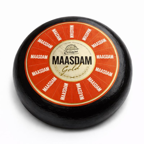 Купити Сир Maasdam Gold Cesvaine 45% – голландська класика із насиченим смаком! — преміальні Cesvaine · Латвійські від Cheese Map™ Україна