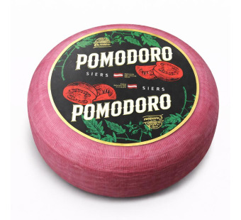 Cesvaine Pomodoro сир з томатами 45% Латвія — фото | Сирна Карта
