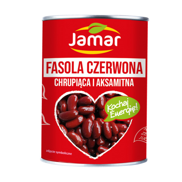 Купити Червона квасоля Jamar Польща фасування 0.4/0.22 kg — преміальні Овочі · Антипасті від Cheese Map™ Україна