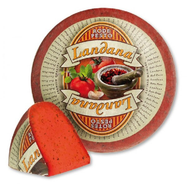 Купити Сир червоне песто Rode  Pesto Landana 50% — преміальні Landana · Преміум від Cheese Map™ Україна