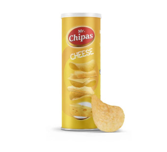 Чипсы картофельные со вкусом сыра "Cheese Mr. Chipas" фасовка 0.16 kg - фото | Сирна Карта