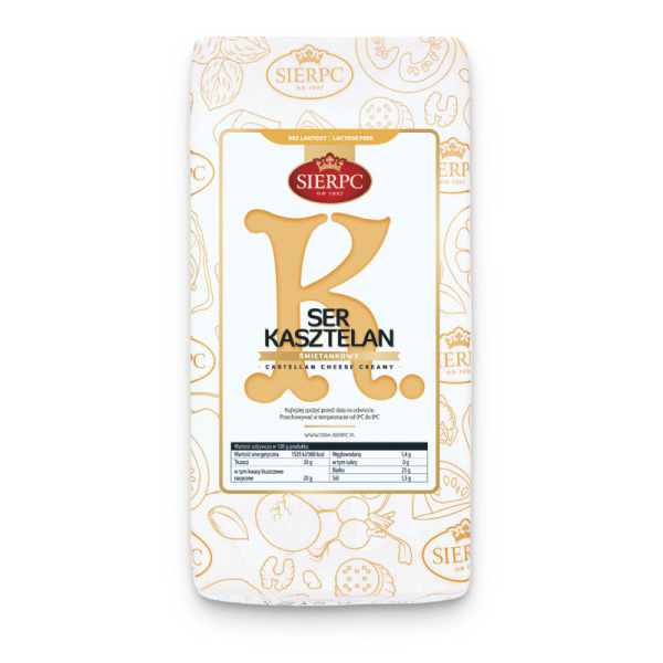 Купить Сыр cливочный Каштелян Kasztelan Cream Sierpc — премиальные Сыры · Польша от Cheese Map™ Украина