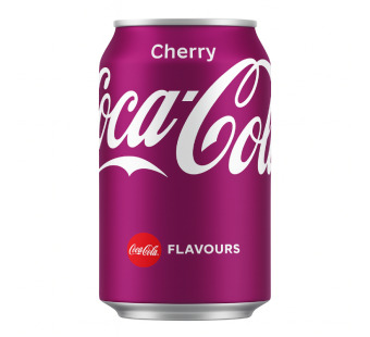 Coca-Cola Cherry 0.33 L – вишнёвая классика от легендарного бренда! Насыщенный вкус, премиальное качество, безупречный стиль. - фото | Сирна Карта