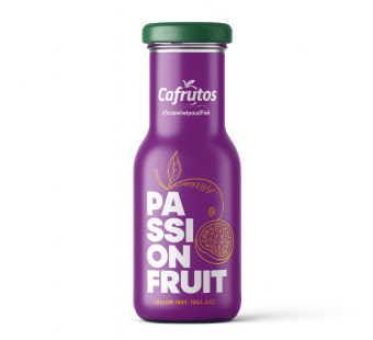 "Cofrutos Passion Fruit" — нектар из маракуйи премиум-класса! Испания, стекло 200 мл. Экзотика, которая влюбляет с первого глотка! - фото | Сирна Карта