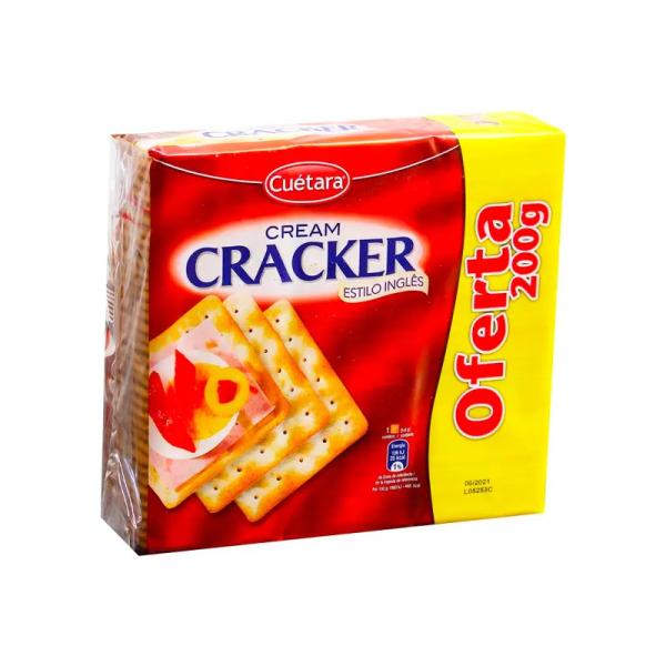 Купити Cream Cracker Cuétara 600 г – Легендарне вершкове печиво в англійському стилі! Ідеально до сиру, паштетів та чаю ☕ — преміальні Печиво · Вафлі від Cheese Map™ Україна