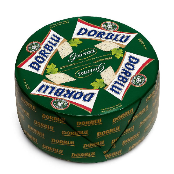 Купить Dorblu Classic — Сыр с плесенью ДорБлю Классик полутвердый весовой | Германия | 1 кг — премиальные Kaserei · Champignon от Cheese Map™ Украина