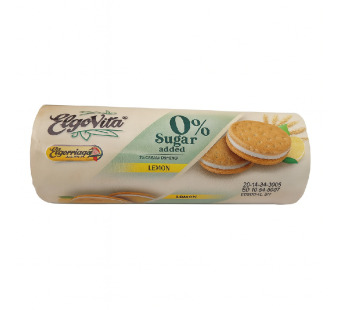 Elgovita Lemon 0% Sugar Added – Преміальне лимонне печиво без цукру! Легкість смаку, ніжна текстура та ідеальний вибір для здорового харчування! - фото | Сирна Карта