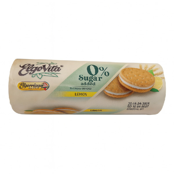 Купить Elgovita Lemon 0% Sugar Added – Премиальное лимонное печенье без сахара! Лёгкость вкуса, нежная текстура и идеальный выбор для здорового питания! — премиальные Печенье · Вафли от Cheese Map™ Украина
