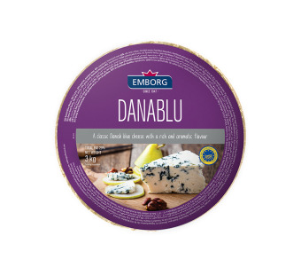 Emborg DanaBlu сыр 50% Дания - фото | Сирна Карта