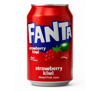Fanta Strawberry Kiwi – клубнично-кивовая сенсация! Освежающий фруктовый напиток с ярким вкусом и высокой популярностью - фото | Сирна Карта
