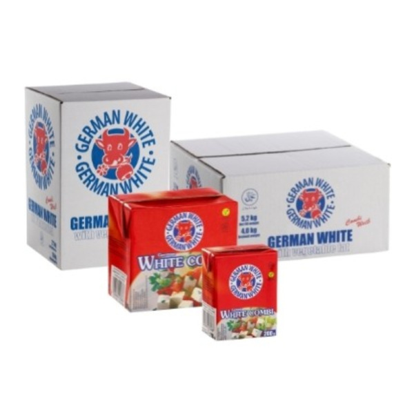 Купить Сырный продукт Фета German White Combi фасовка 4 kg — премиальные Немецкие · Сыры от Cheese Map™ Украина