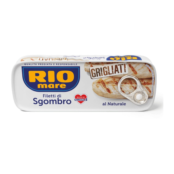 Купити Філе скумбрії на грилі Rio Mare Італія фасування жерсть 0.12 kg — преміальні Морепродукти · Анчоуси від Cheese Map™ Україна