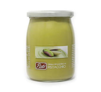 Фісташкова паста "Pisti Crema Spalmabile Al Pistacchio" Італія фасування скло 0.6 kg - фото | Сирна Карта