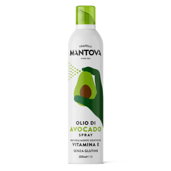Купити Авокадо олія спрей Fratelli Mantova Olio di Avocado 200 мл — Італія, преміум-якість — преміальні Олія · Оливкова від Cheese Map™ Україна