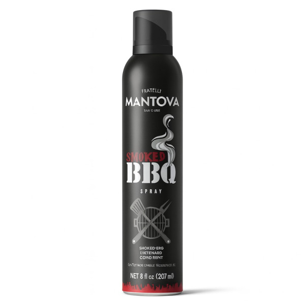 Купити Олія-спрей BBQ Mantova Smoked BBQ Spray копчений аромат | Італія | 227 мл | Сирна Карта – гастро-гід — преміальні Олія · Оливкова від Cheese Map™ Україна