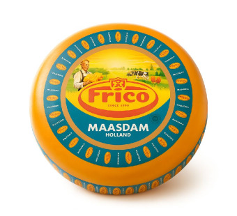 Frico Maasdam сыр 45% Нидерланды — фото | Сирна Карта
