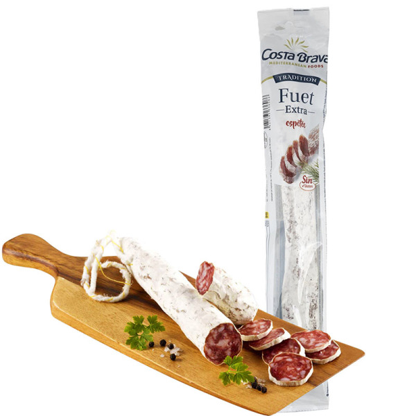 Купить Costa Brava Fuet Extra — Колбаса Фует сыровяленая | Испания | 0.15 кг — премиальные Мясные · Закуски от Cheese Map™ Украина