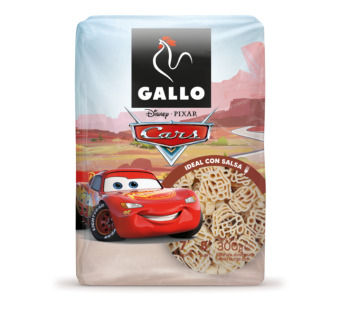 Gallo Disney Cars фигурная паста 300 г - фото | Сирна Карта