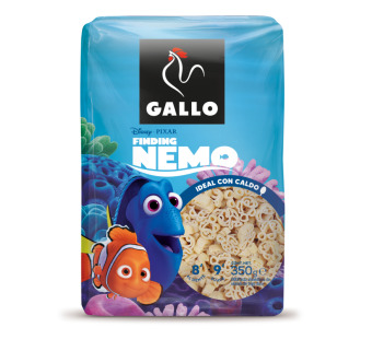 Gallo Disney Nemo — детская паста | Испания | 0.35 кг - фото | Сирна Карта