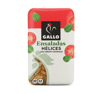 Gallo Hélices паста з томатом та шпинатом 450 г - фото | Сирна Карта