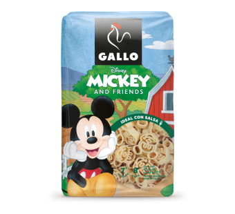 Gallo Mickey & Friends фигурная паста 300 г – фото товару | Сирна Карта