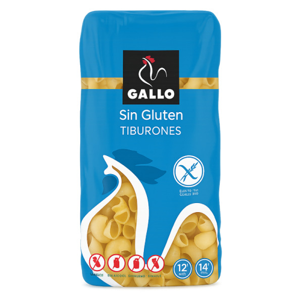 Купити Gallo Sin Gluten — безглютенові черепашки | Іспанія | 0.45 кг — преміальні Gallo · Середземна від Cheese Map™ Україна