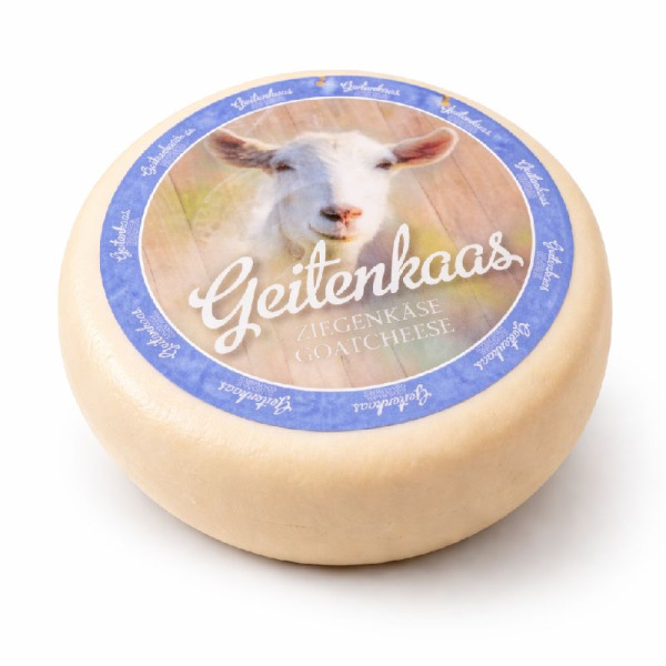 Geitenkaas 50% — козий полутвердый сыр | Нидерланды | 1 кг – фото товара | Сырная Карта