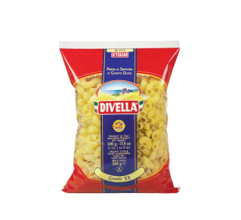 Гоміті Divella №53 500 г — фото | Сирна Карта