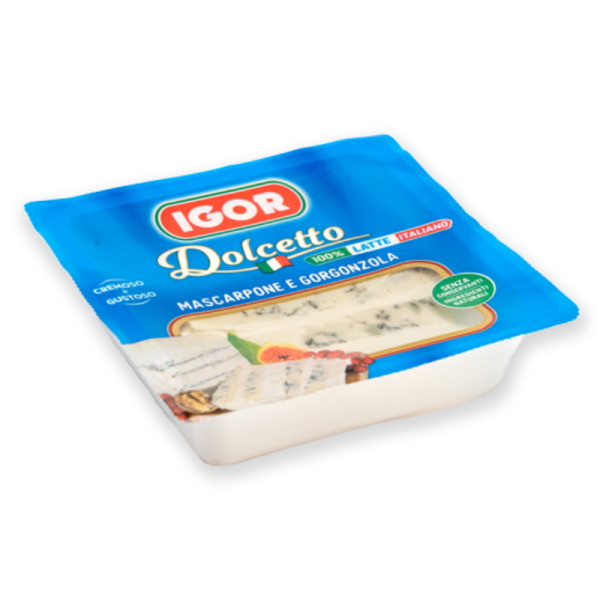 Купить Сыр Горгонзола + Маскарпоне Igor фасовка 0.15 kg — премиальные Итальянские · Сыры от Cheese Map™ Украина