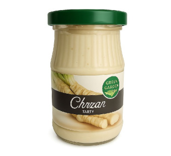 Green Garden Chrzan Tarty — Хрен тёртый классический | Польша | 0.17 кг - фото | Сирна Карта
