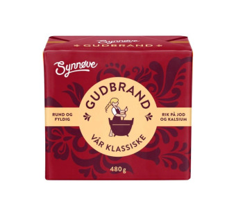 Сыр Gudbrand Synnøve 480 г – легендарный норвежский сыр-ирис с карамельным характером! - фото | Сирна Карта