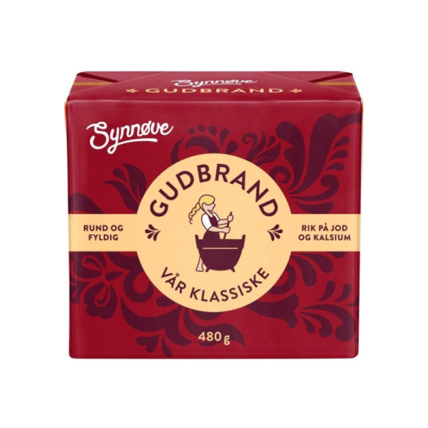 Купити Сир Gudbrand Synnøve 480 г – легендарний норвезький сир-ірис із карамельним характером! — преміальні Скандинавські · Сири від Cheese Map™ Україна