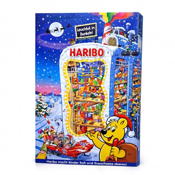Haribo Advent Calendar — адвент-календарь с жевательными конфетами | Германия | 300 г – фото товара | Сырная Карта