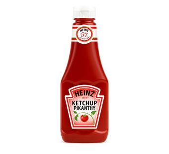 Heinz Ketchup Pikantny 455 г — легендарный кетчуп с пикантной остринкой для гурманов и ресторанов! - фото | Сирна Карта
