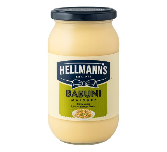 Hellmann's Babuni майонез 340 мл Польща - фото | Сирна Карта