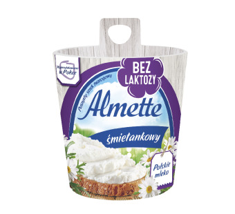 Hochland Almette сыр сливочный безлактозный 150 г Польша - фото | Сирна Карта