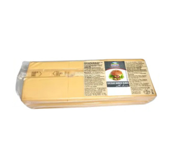 Hochland Cheddar сир для бургерів слайси 1.033 кг Польща – фото товару | Сирна Карта