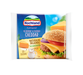 Hochland Cheddar сыр тостовый 45% 130 г Польша - фото | Сирна Карта
