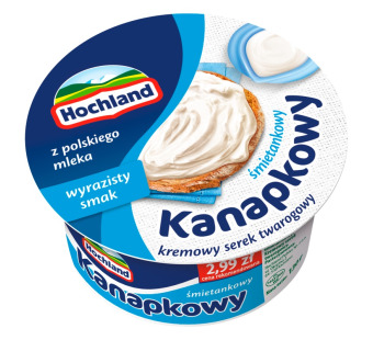 Hochland Kanapkowy сир вершковий 130 г Польща - фото | Сирна Карта